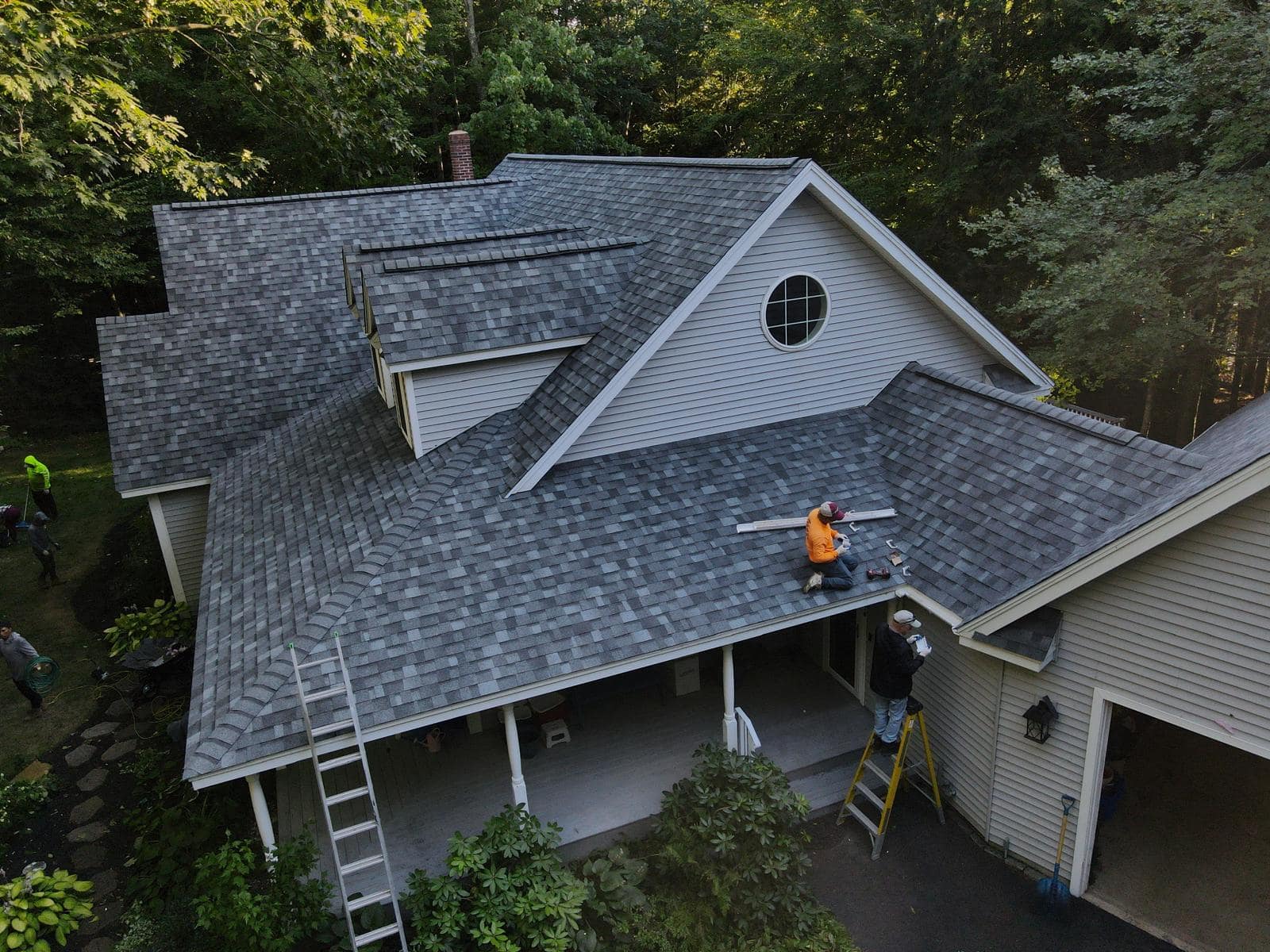 High-quality roofing replacement project